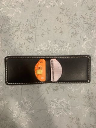 Cartera de cuero