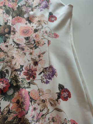 Vestido estampado floral Sfera Casual M