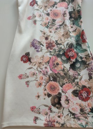 Vestido estampado floral Sfera Casual M