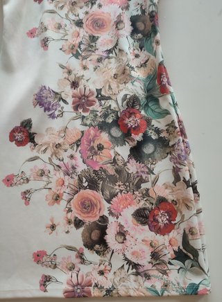 Vestido estampado floral Sfera Casual M