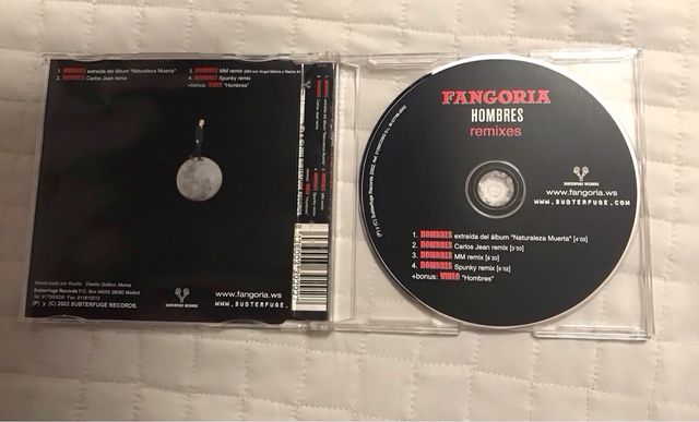 CD Fangoria Hombres Remixes