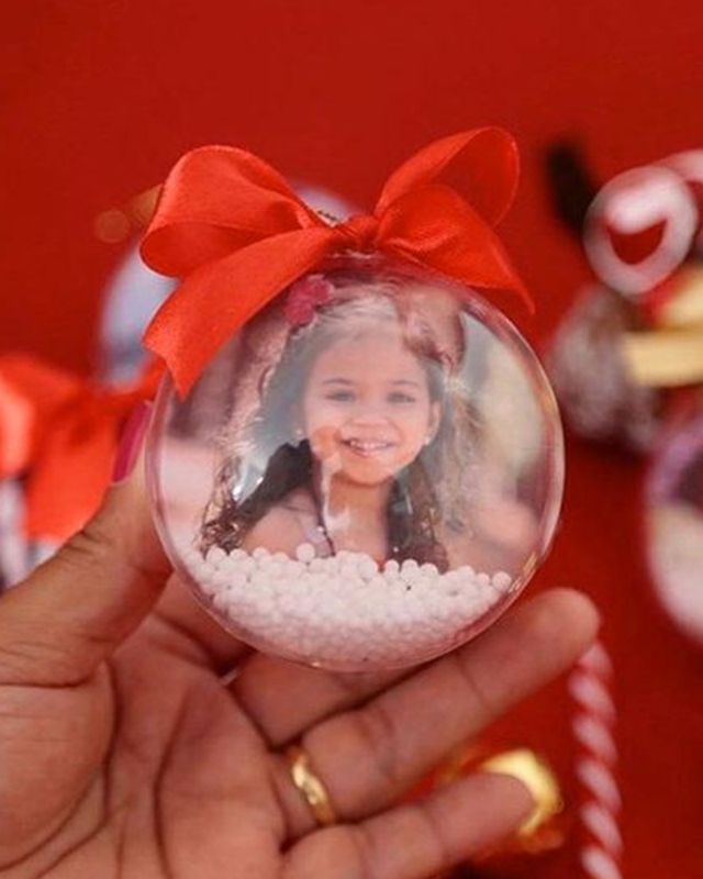 Bolas Navideñas Personalizadas con fotos