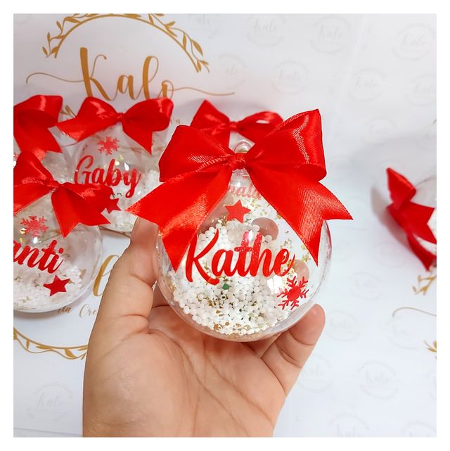 Bolas Navideñas Personalizadas con fotos