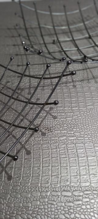 N.2 cestini in acciao