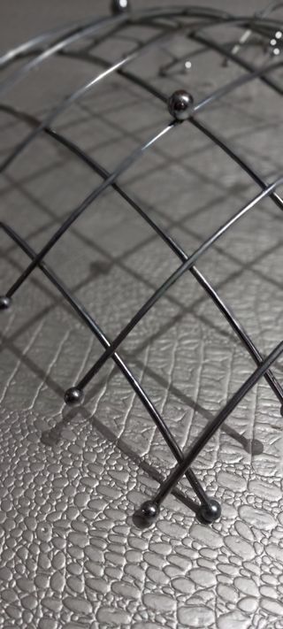 N.2 cestini in acciao