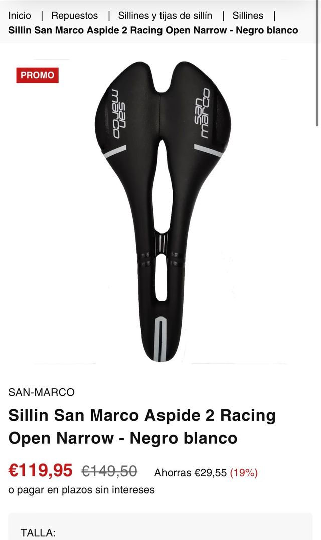 Sillin de San Marco Aspide 2