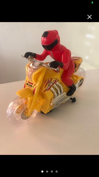 Lote Coches , Motos grandes peonza giratoria
