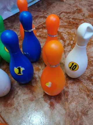 Mini conjunto de bowling