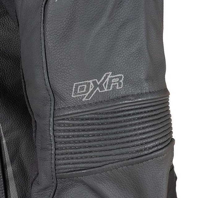 Chaqueta de cuero moto invierno