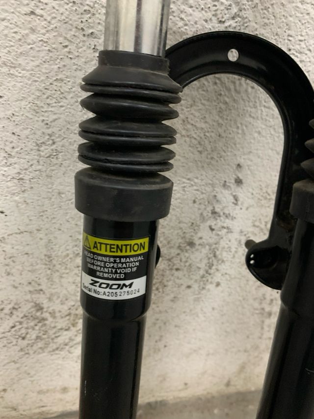 Suspension bicicleta retro