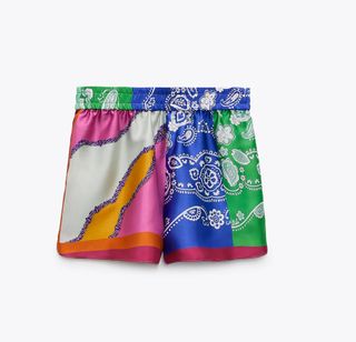 Shorts Bandana Zara