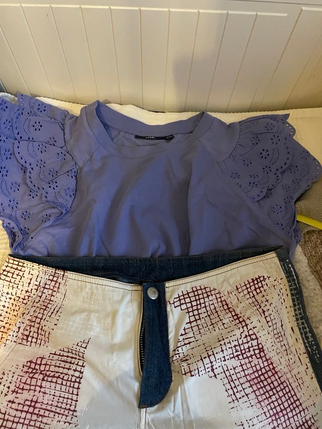 Vaqueros setenteros cintura baja