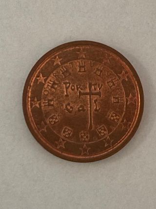 2 centesimi Portogallo 2002
