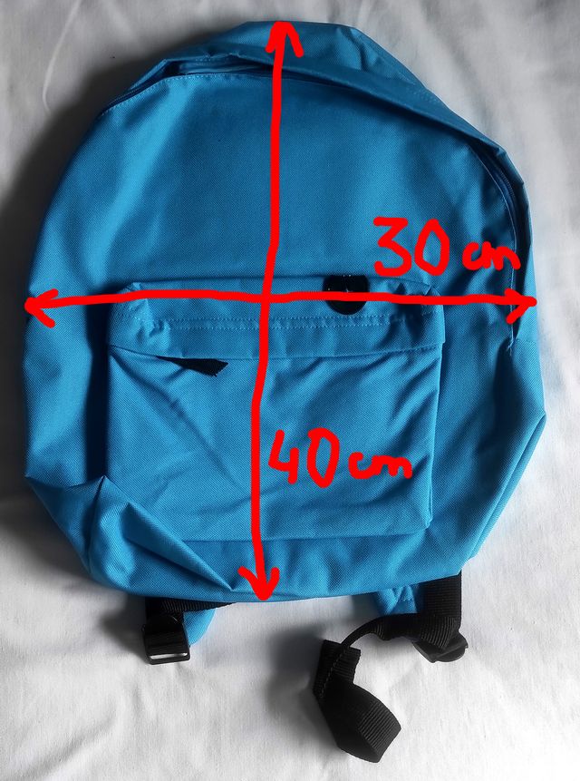 2 Mochilas pequeñas niño/niña