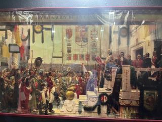 Cuadro de la promulgación de la constitución 1812