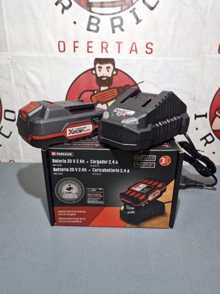 Bateria 20v +Cargador 20v Parkside