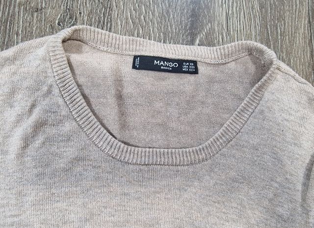 Jersey beige XS Mango