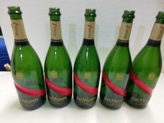 BOTTIGLIE VUOTE CHAMPAGNE MUUM