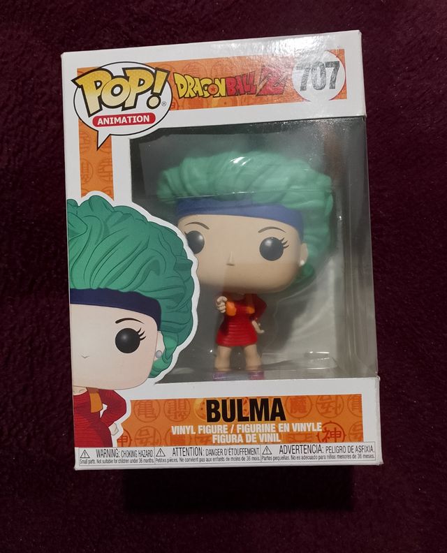 Funko pop dragonball Z bulma