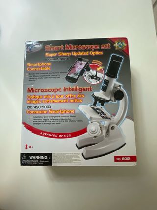 Smart Microscopio con connesione a smartphone