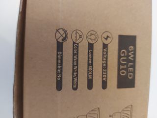 Faretti a led withe 6w