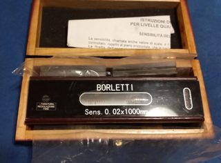 Livella centesimale di precisione Borletti
