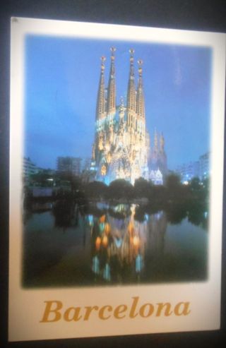 Da Barcellona saluti alla nonna! Anno 2010