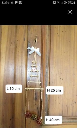 Albero di Natale in legno  Decorazioni Natalizie 