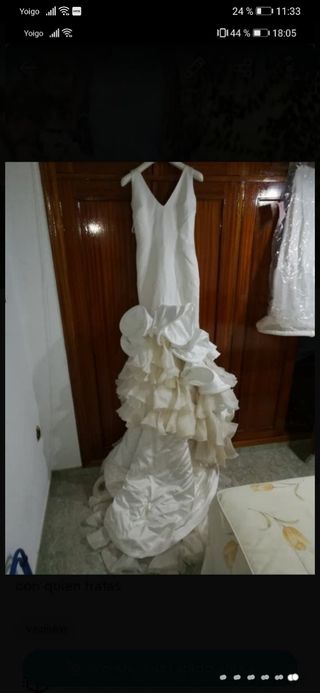 Vestido novia Vicky Martín Berrocal