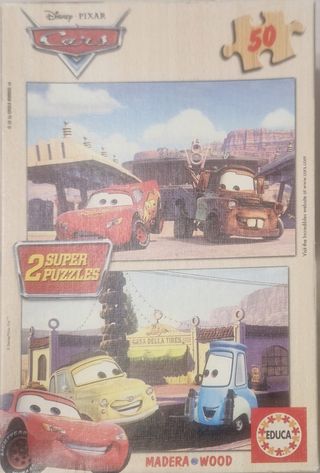 Puzzles de madera Cars