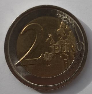 Moneta 2 € euro Italia 2023 errori di conio.