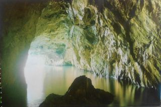 Cartolina da Praia -Grotta del Leone anni '60