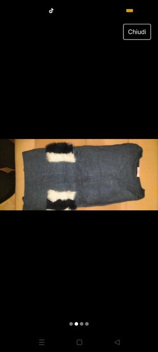 Maglie a giro in lana rasata