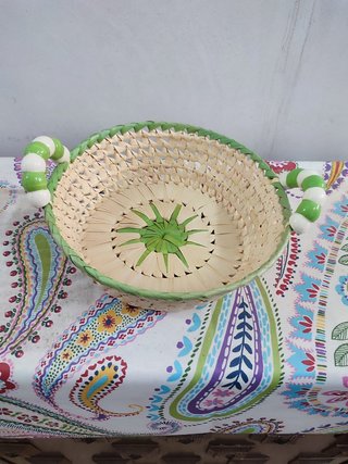 Cesta de mimbre