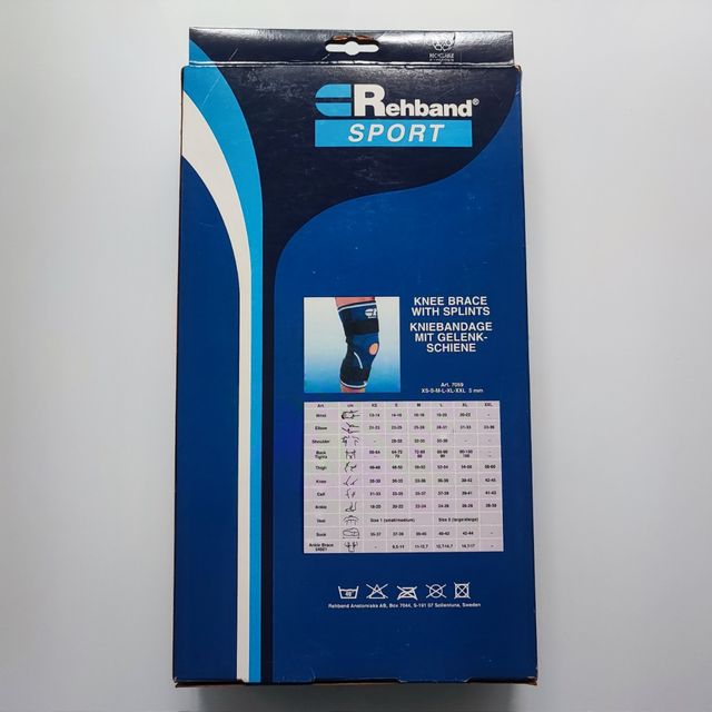 Rodillera Rehband talla S REBAJADA