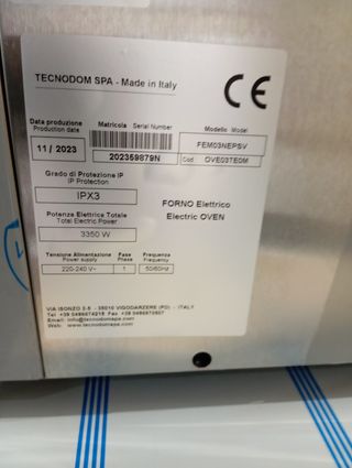 Horno de conveccion