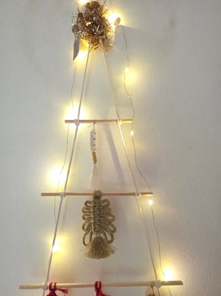 Albero di natale  rustico nordico Boho  handmade 