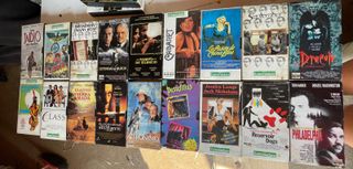 RELACIÓN DE PELÍCULAS EN VHS y DVD PARA VERLAS