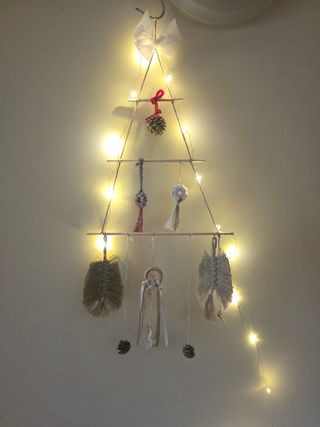 Addobbi Natalizie  Macrame Boho   Acchiappasogni 