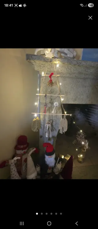 Decoracion navidenõs arbol Navidad Acchiappasogni