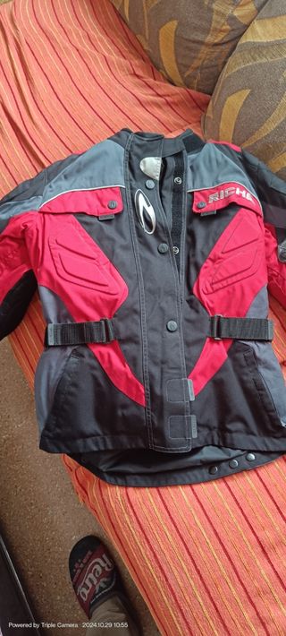 Chaqueta moto mujer 