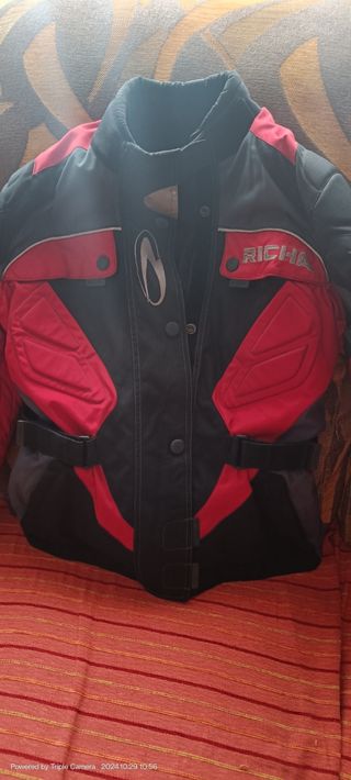 Chaqueta moto mujer 