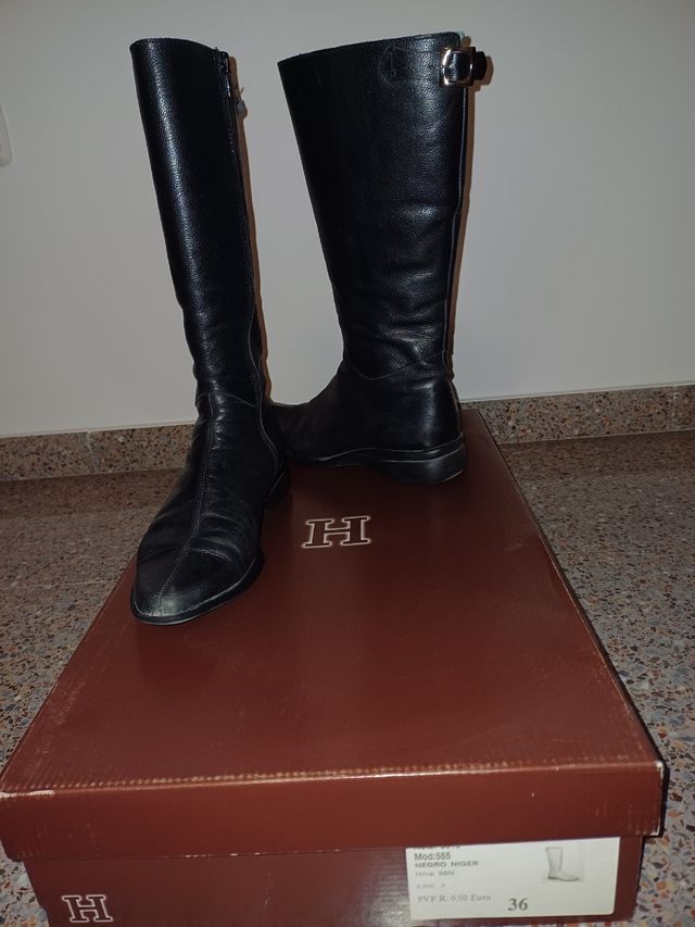 Botas de piel n°36 muy cómodas