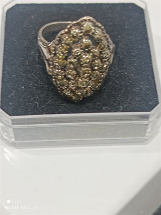 Sortija de plata Antigua 