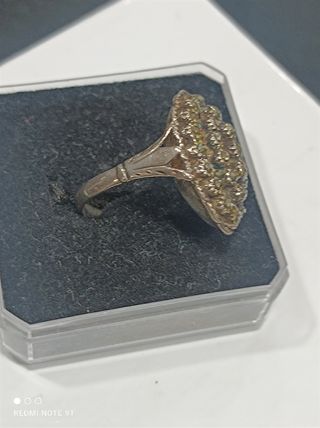 Sortija de plata Antigua 