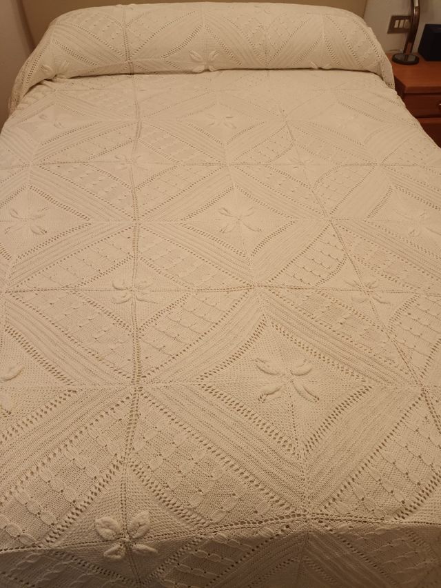 Colcha hecha a mano