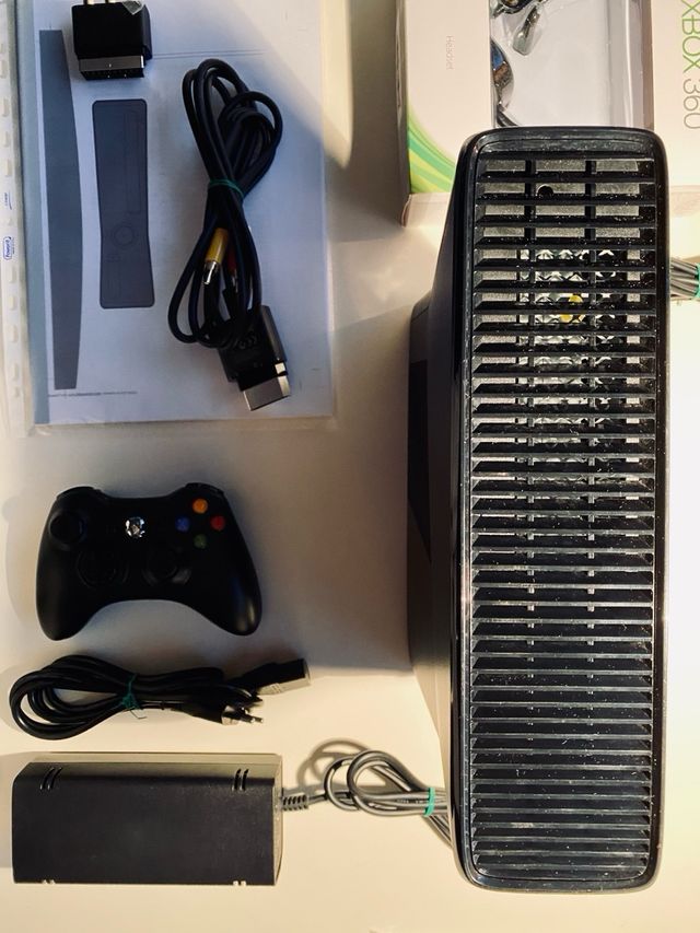Microsoft xbox 360 4gb go + hd 250gb