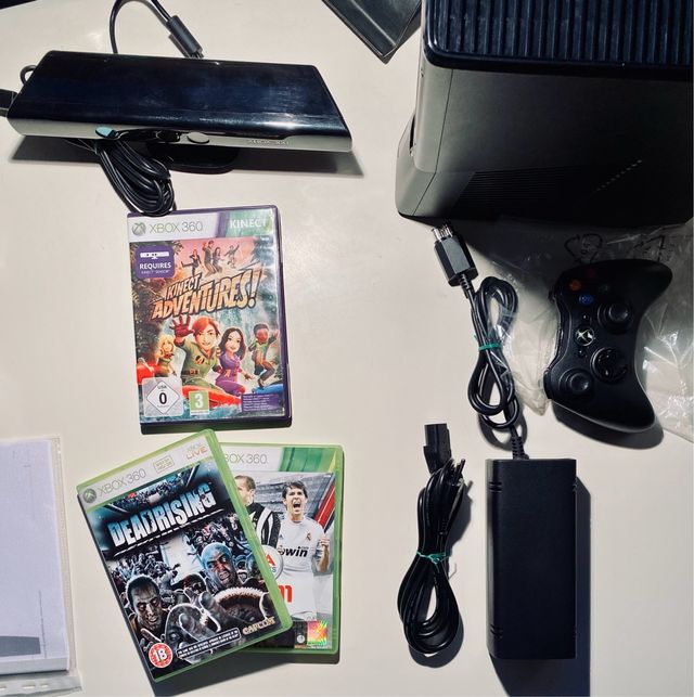 Microsoft xbox 360 4gb go + hd 250gb