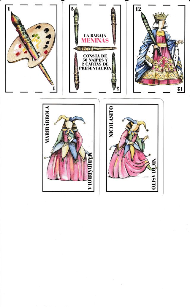 BARAJA ESPAÑOLA MENINAS