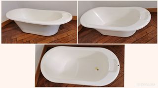 BAÑERA CON PATAS BEBÉ-JOU+HAMACA/SIENTO TRANSATDO